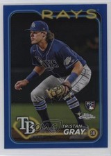 2024 Topps Chrome Blue Refractor 47/150 Tristan Gray #8 rp9