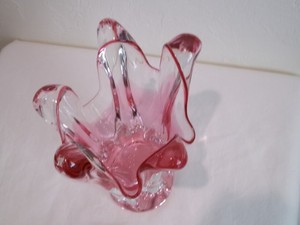 Murano Vase Pink | eBay