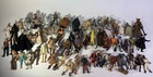 Lot 0f 61 - 90's Star Wars Kenner Hasbro Loose Mixed Action Figures No Weapons