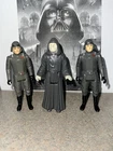 3 Vintage Kenner Star Wars Emperor + 2 At At Commanders Figures #14
