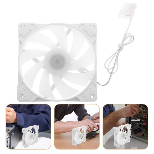 Quiet Led Computer Case Fan High Efficiency Cooling Fan For Desktop Pc Low - 第 7/12 張圖片