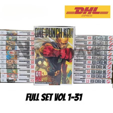 One Punch Man English Manga Volume 1-31 Comic Book Full Set + LATEST