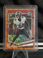 2023 Panini Donruss Optic - #8 Clark Phillips III (RC) Orange /79