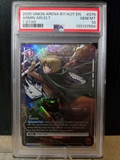 PSA 10 Armin Arlelt (076) (U*) - UE10BT: Attack on Titan (UE10BT) - POP 4