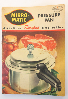 #ad #ad Vintage Mirro Matic Pressure Cooker User Manual Booklet Recipes 1954 Instruction $6.76