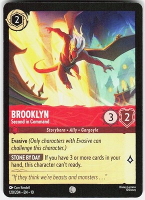 Brooklyn Second in Command 120/204 Whispers in the Well Disney Lorcana