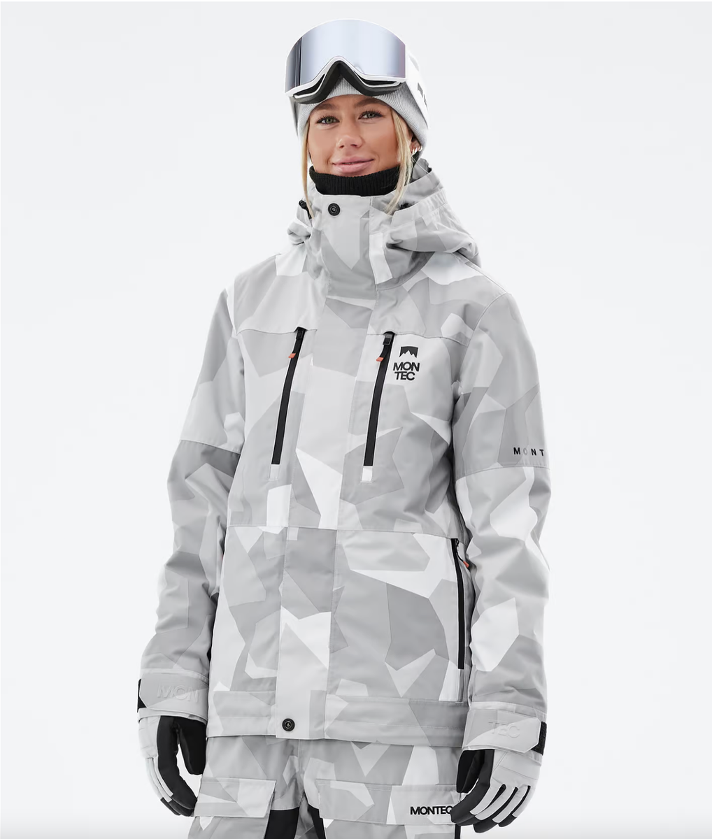 Montec Fawk W Snowboard Jacket Women Snow Camo xl