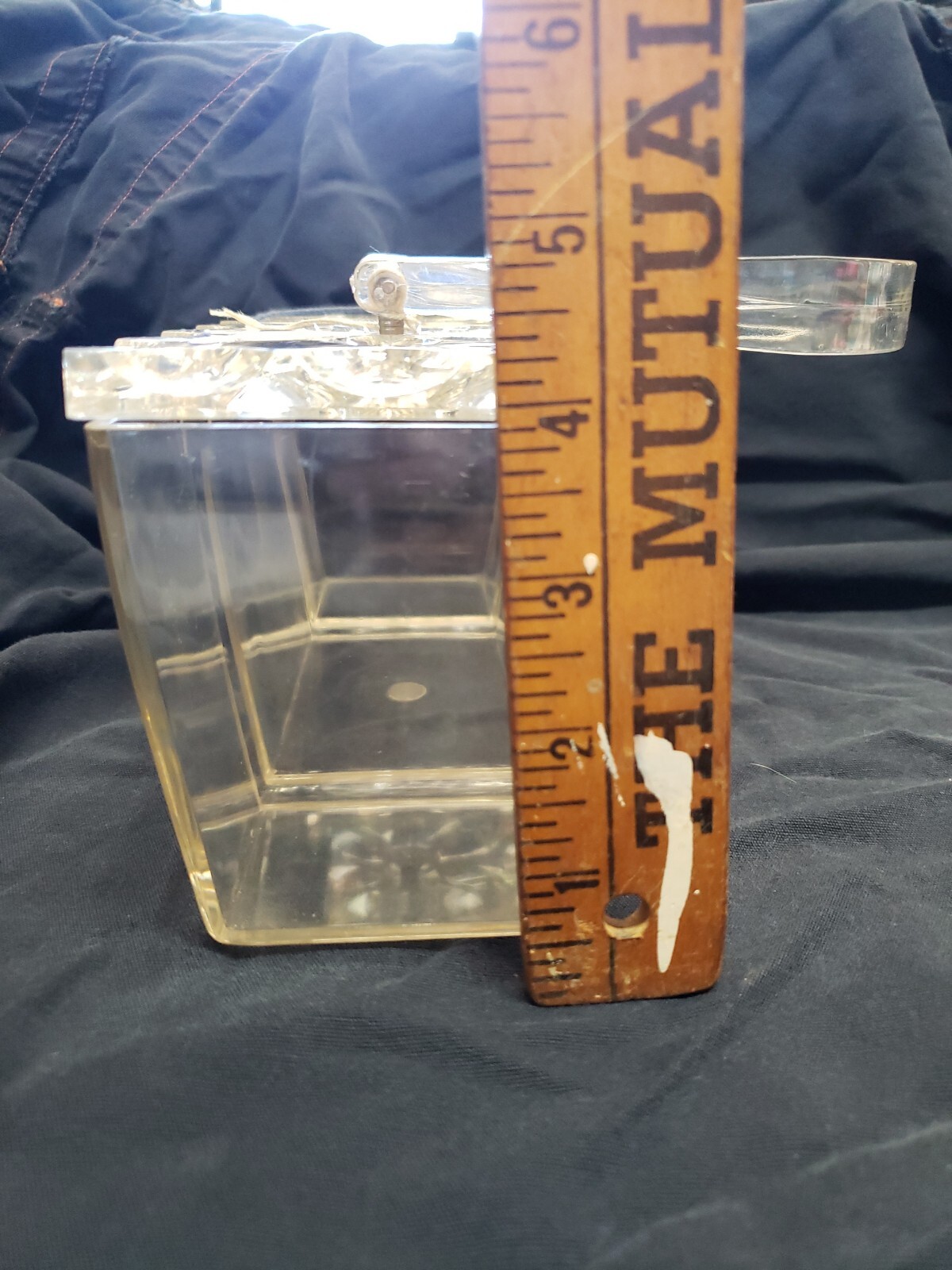 Vintage Original Rialto N.Y. Clear Lucite Purse H… - image 10