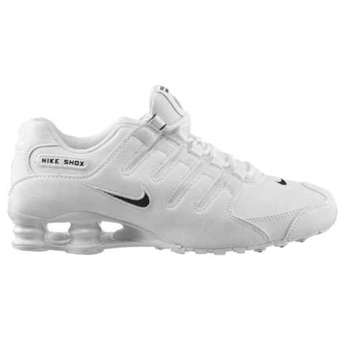 Nike Shox Retro White Silver Athletic Running Shoes Sneakers Nike Shox Retro White Silver Athletic Running Shoes Sneakers