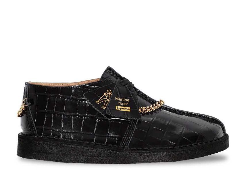 Supreme Martine Rose Clarks Desert Trek Black FW24 Week4 Supreme Martine Rose Clarks Desert Trek Black FW24 Week4