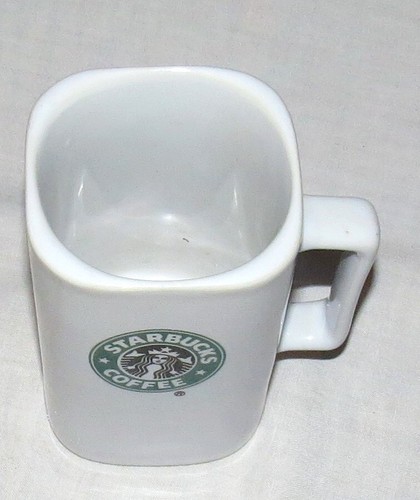 Starbucks 12 oz 2007 Square Mug - Picture 2 of 3