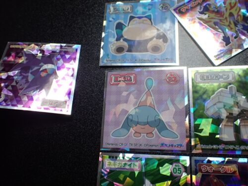 Pokemon Wafer Promo Holo Pegatina x9 Gengar Snorlax etc #4666 - Imagen 3 de 12