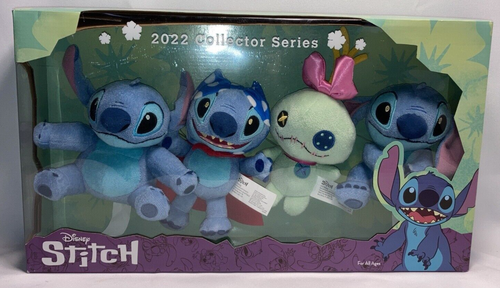 Stitch Promo Set Disney’s Lilo & Stitch 4-Pack Stitch 2022 Collector Plushes Set | eBay
