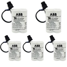 5x 3HAC044075-001/01 7.2V SMB Battery for ABB Robot CPU ABBTA521 ABB3HAC16831-1