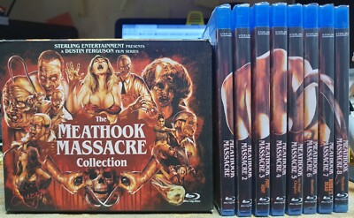 Meathook Massacre 1-8 Blu Ray Collection Boxed Set