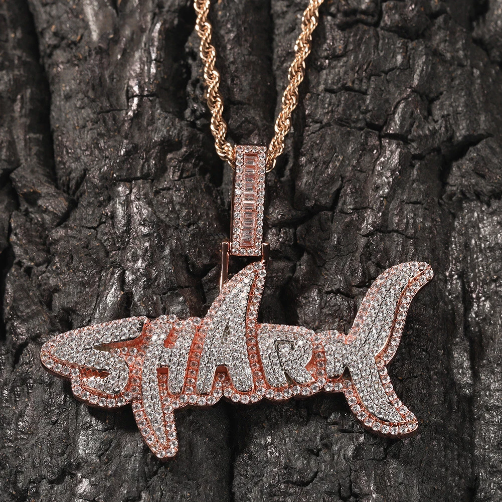 Real on sale letter necklace