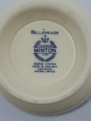 Minton Bellemeade Tea Cup And Saucer Coffee Cup - Picture 10 of 13