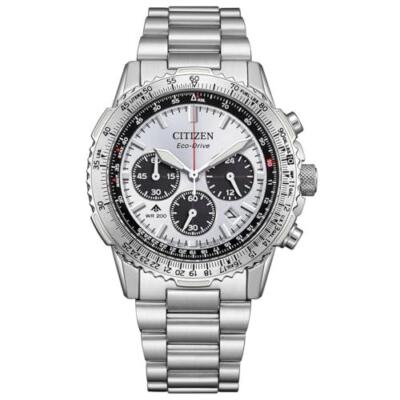 Citizen Promaster Sky CA4660-61A Eco-Drive Silber Dial Chronograph Herren Uhr