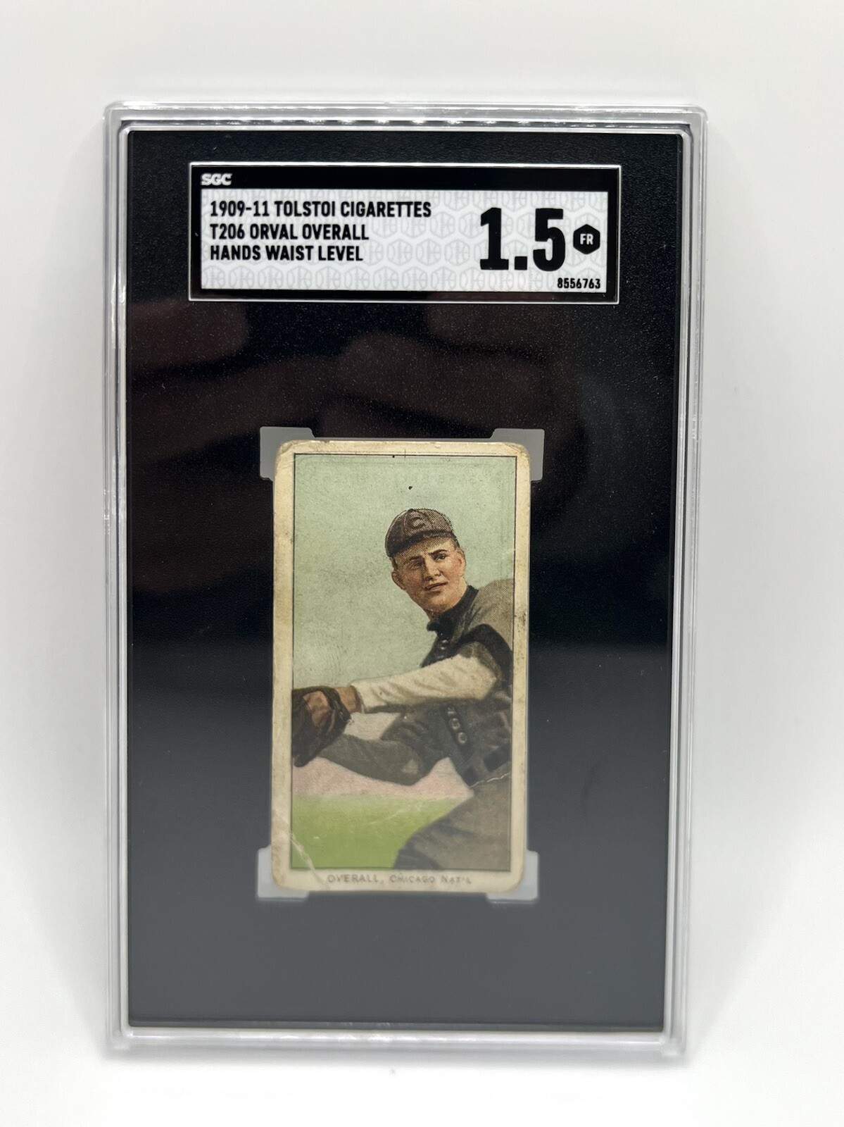 1909-11 T206 Tolstoi - ORVAL OVERALL - SGC 1.5