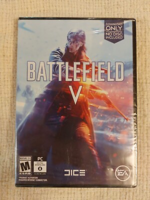 EA ''Battlefield V'' PC Game NEW SEALED Download Only 
