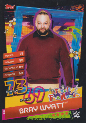 Karte 230 - Bray Wyatt - Firelly Fun House - Slam Attax Reloaded (2020)