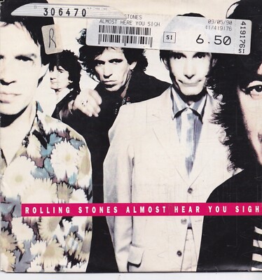 Rolling Stones-Almost Hear You Sign Vinyl single