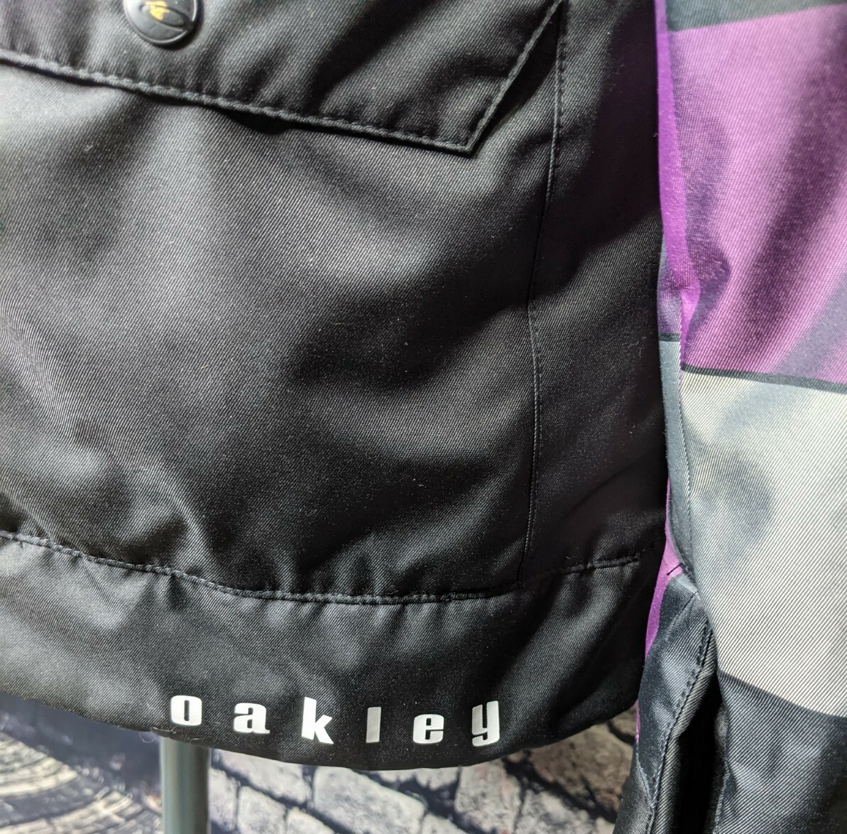 Oakley Well Known Jacket Winter Ski Snowboard Coat Hood PURPLE