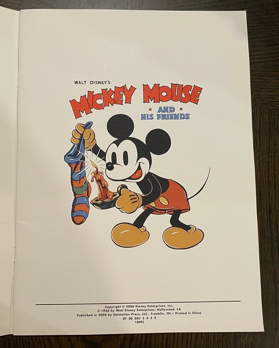 VINTAGE MICKEY MOUSE and HIS FRIENDS Walt Disney 2006 from