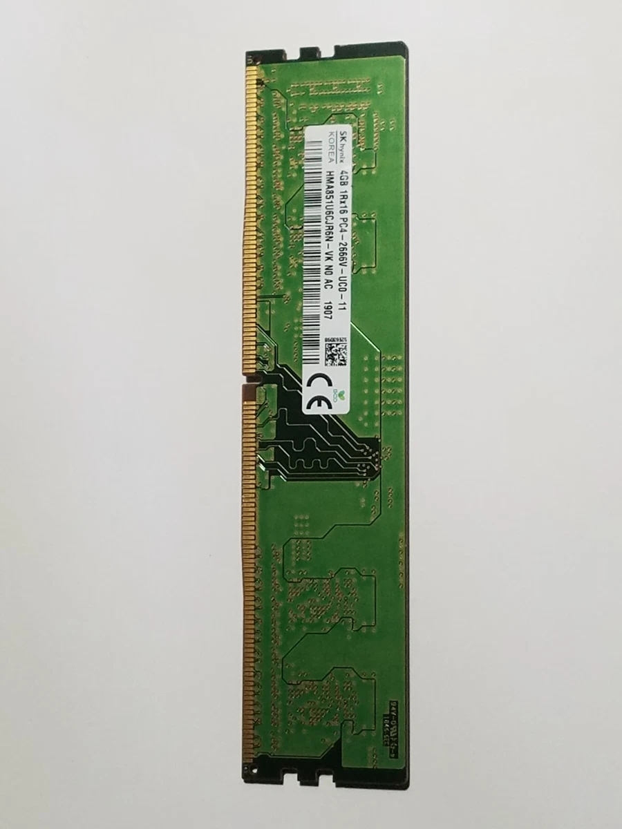 SK Hynix Korea 4GB 1Rx16 PC4 Desktop RAM Memory Card Chip PC