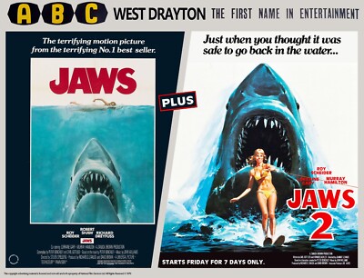 JAWS JAWS Quad poster print 30x40