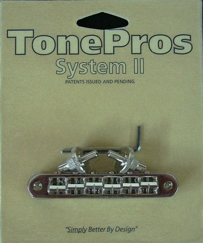 TP6P-N TonePros Standard (US Thread) Tune-O-Matic Bridge, Nickel