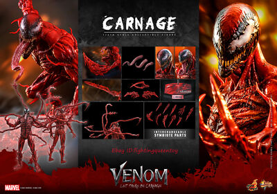 Hot Toys MMS619 VENOM: LET THERE BE CARNAGE 1/6 CARNAGE Action