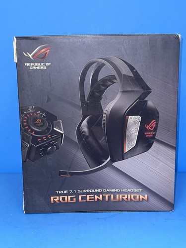 Asus ROG Centurion USB Gaming Headphones With 7.1 Surround Sound And Audio  Stati | eBay