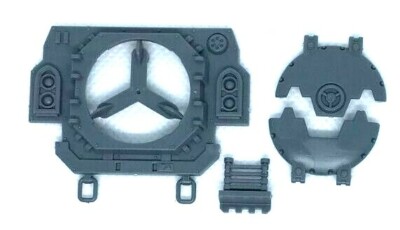 Astra Militarum Imperial Guard Tempestus Scions Taurox Prime Hecktür Heckklappe