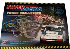 CHILDFORD Electric Slot Car Race Track Set SUPER RACING POWER CHALLENGER RARE