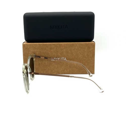 MYKITA ANIK CO 985 Mint Water Shiny Copper / Green Solid 52mm sunglasses - Picture 3 of 4