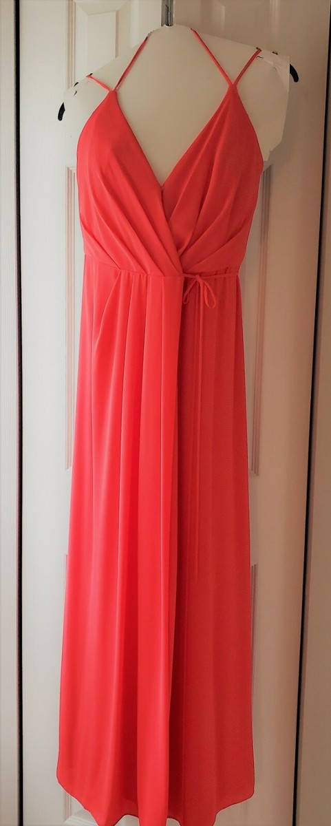 david's bridal guava bridesmaid dresses Davids Bridal Bridesmaid Dress - "Guava" - Size 0