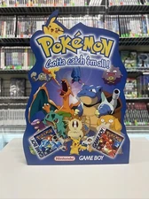 Pokemon Blue / Red Standee Countertop Custom display