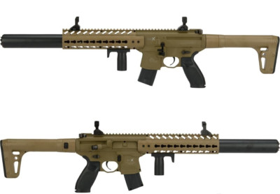 SIG Sauer MCX ASP - Flat Dark Earth - 90gr CO2 - .177 Pellet - Air Rifle - New!!