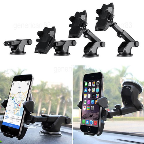 Universal 360° Windshield Mount Car Holder Cradle For GPS Mobile Smart Phone - Picture 8 of 12