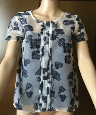Bluse MAX & Co. Damen, Farbe blau, Gr. IT 36 DE 32 US 00 GB 04 gefütterte Camicia