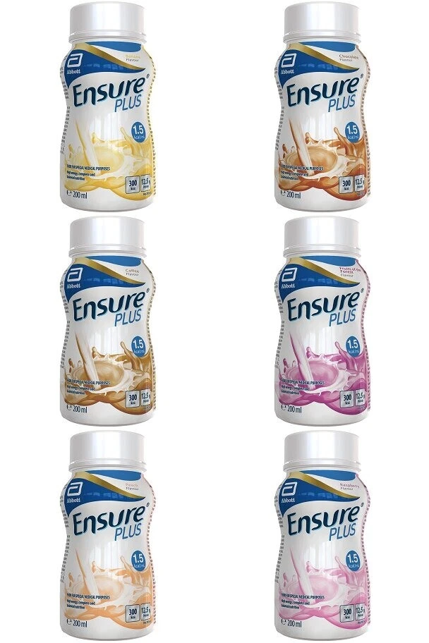 Ensure Plus Milkshake 200ml ALL FLAVOURS - MIX & MATCH - UK PHARMACY FREE P&P