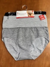 2 Pack SkinnyGirl Smoothers & Shapers L Seamless Shaping Briefs NWT Skinnygirl