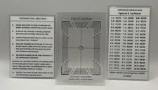 KING OF COLLECTIBLES Card Grading / Centering Tool Kit BGS PSA POKEMON TCG