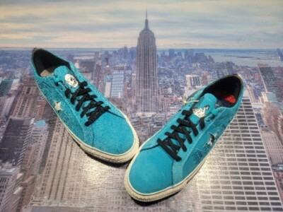 Converse x Sean Pablo One Star Pro Ox Low Top Rapid Teal Men Size 10 173215c New