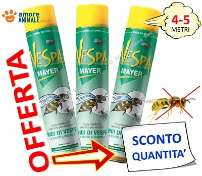 Vespa Mayer → Jet Spray 500 / 750 ml - Insetticida Vespe e Calabroni VespaMayer