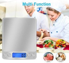Digital Electronic LCD Weighing Scales Pocket Food Jewellery 0.01g-3000g