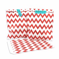 100 Frau Wundervoll PapiertüTen Rot, Zacken Candy Bag Candy Bar