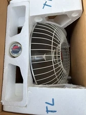 White Presto Heat Dish W/Footlight Electric Heater 07903- EUC Used In Box Still