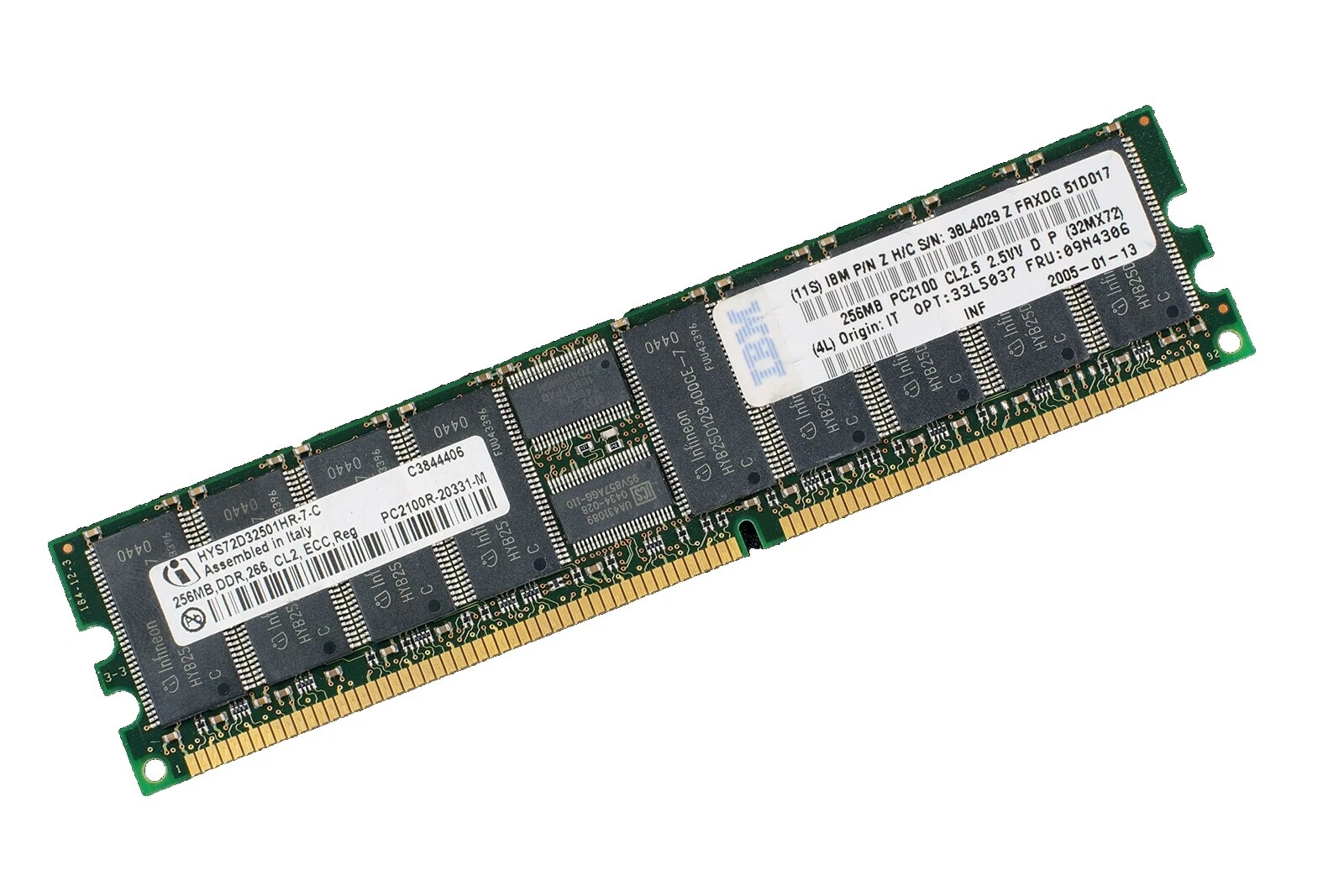 SDR SDRAM Network Server 256 MB Capacity per Module 1 Module Memory (RAM)
